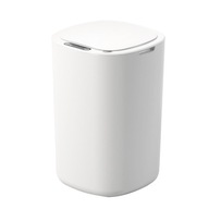 Automatický odpadkový kôš kompaktný odpadkový kôš do obývačky a kúpeľne biely 13L