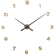 Nástenné hodiny nalepovacie JVD HT465.3 ružové zlato