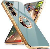 Etui GOLDIE Ring Holder do Samsung Galaxy S23 Folia