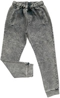 Nohavice pre chlapca dekatizované GAMET 110 sivé