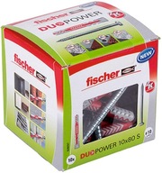 Kołek rozporowy z wkrętem DuoPower 10 x 80 S LD 10 sztuk Fischer