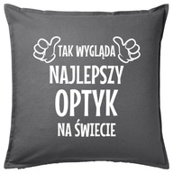 NAJLEPSZY OPTYK poduszka 50x50 prezent