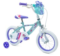 Rowerek dla dzieci Huffy Glimmer 14" dla dziewczynki, turkusowy, Teal