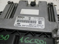 HYUNDAI I30 1.6 CRDI 12R computer control unit of the engine 39114-2A412