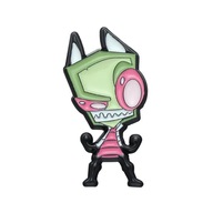 Invader Zim Enamel Pins Cartoon Anime Brooches, Lapel Badges, Hat Backpack