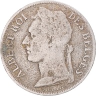 Moneta, Kongo Belgijskie, Albert I, Franc, 1923, V