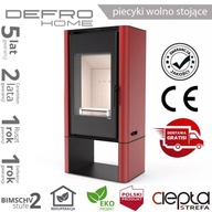 DEFRO SOLUM LOG - 9 KW - CZERWONY