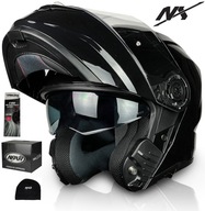 NAXA KASK MOTOCYKLOWY SZCZĘKOWY INTERKOM READY FO5 r.S + PINLOCK W ZESTAWIE