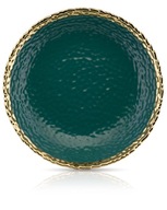 Miska tanier hlboký obed zelený glam 26cm