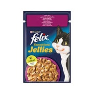 KARMA KOT FELIX SENSATIONS KACZKA SZPINAK 85 g NESTLE