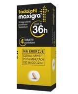 Tadalafil Maxigra 10 mg, 4 tabletki