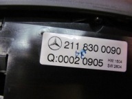 MERCEDES W211 E-KLASA 02- PANEL des lüfters klimaanlage Lüftungsgitter mitte
