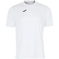 Pánske športové tričko JOMA trikot biele futbalové tričko multisport r L