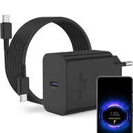 SZYBKA ŁADOWARKA SIECIOWA TELEFONU DLA SAMSUNG 45W + KABEL USB-C 1M