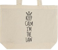 KEEP CALM I'M THE LAW torba zakupy prezent