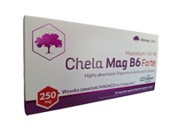 OLIMP CHELA-MAG B6 Forte 120 caps VÝKONNÝ MAGNÉZIUM CHELAT STRES VITAMIN B6