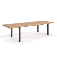 Stół Ramme Dąb 140x80 cm + Dostawka 50 cm minimalizm, klasyka