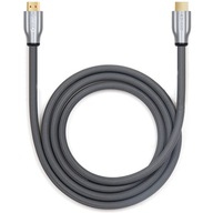 Unitek Y-C136RGY kabel przewód LUX HDMI 2.0 oplot 1M