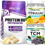 BIELKOVINY WPC kondicionér 700g CITRULINA 300g KREATIN MALÁT TCM 300g ProActive