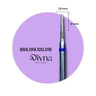Diamantová fréza Kužeľ DIVNA 1,6 mm (119) na nechtovú kožičku modrá