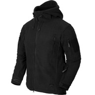 Bluza Polarowa z Kapturem Rozpinana Polar HELIKON PATRIOT Czarna r. XXL