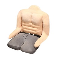 Mäkké sedadlo jedálenská stolička svalové vankúše s ramenom ,