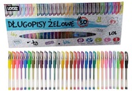 Długopisy żelowe 30 kolorów St. Majewski Zestaw