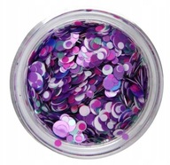 Claresa Peľ Confetti 7 Purple