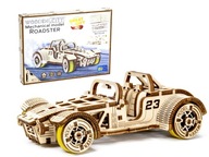 3D puzzle Drevený model Roadster - Wooden.City