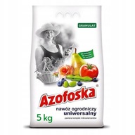 Nawóz wieloskładnikowy UNIWERSALNY OGRODNICZY AZOFOSKA granulat 5 kg 5 l