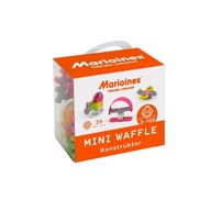Klocki Mini Waffle Marioinex 35 elem. Dziewczynka