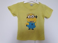 Bluzka Dziecięca T-shirt Minionek 4-5 lat 110 cm