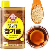 Kórejský sezamový olej z pražených sezamových semien Sesame Oil 350ml OTTOGI