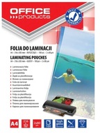 FOLIA DO LAMINOWANIA A4 2X80 MIKR.TRANSP.100SKPL