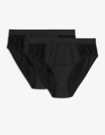 FEKETE MENSTRUÁCIÓS BUGYI 2-PACK 43E B20__S/M