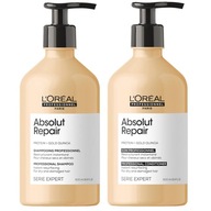Loreal Absolut Repair sada na obnovu vlasov šampón 500ml kondicionér 500ml