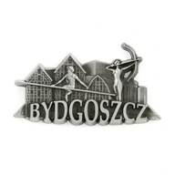 Magnes metalowy panorama Bydgoszcz