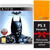 gra PS3 BATMAN ARKHAM ORIGINS Polskie Wydanie Po Polsku PL zostań BATMANEM