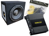 Ground Zero GZIW 200-C subwoofer zosilňovač káble