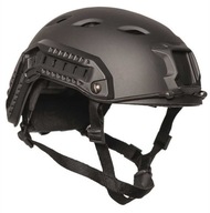 Replika prilby MIL-TEC RAIL PARATROOPER FAST BLACK