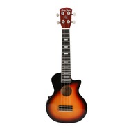 Elektrické sopránové ukulele Harley Benton L100E Vintage Sunburst