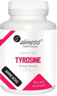 Aliness N-acetyl-Tyrosine 500 mg 100 kaps NALT Chudnutie Kolagén Stres