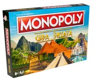 MONOPOLY CUDA ŚWIATA STRATEGICZNA GRA PLANSZOWA PODRÓŻE PO ŚWIECIE