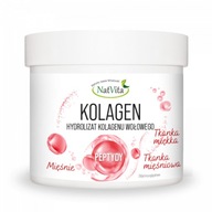 Kolagén Peptidy Hydrolyzát kolagénu Prášok Svaly kostí 270g NatVita