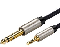 Kabel mini jack 3.5 - 6,35 mm TRS 1m Audio Ugreen