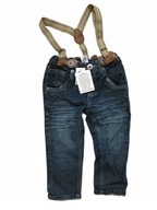 DUNNES STORES chlapčenské nohavice POSTROJ jeans 92