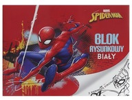 kresliaci blok + maľovanka A4 20 listov biela Spiderman