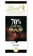 LINDT EXCELLENCE Gorzka czekolada 70% Kakao 100g