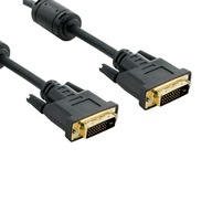 4W KABEL DVI-D (24+1) 3m dł. 2x FERRYT DUAL LINK