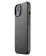 Mujjo Full Leather Case etui skórzane iPhone 14 Plus/15 Plus MagSafe czarne
